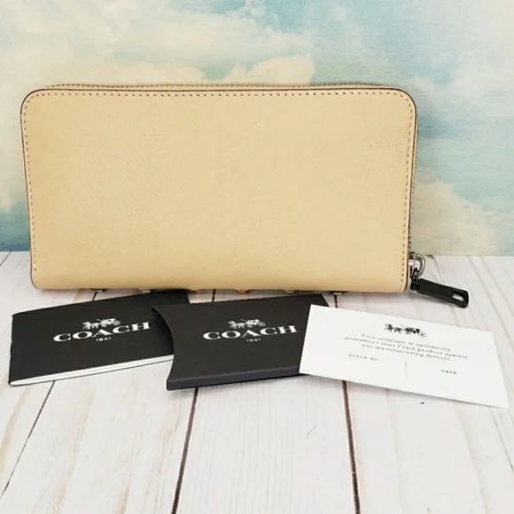 COACH Wallet Snakeskin Exotic Link